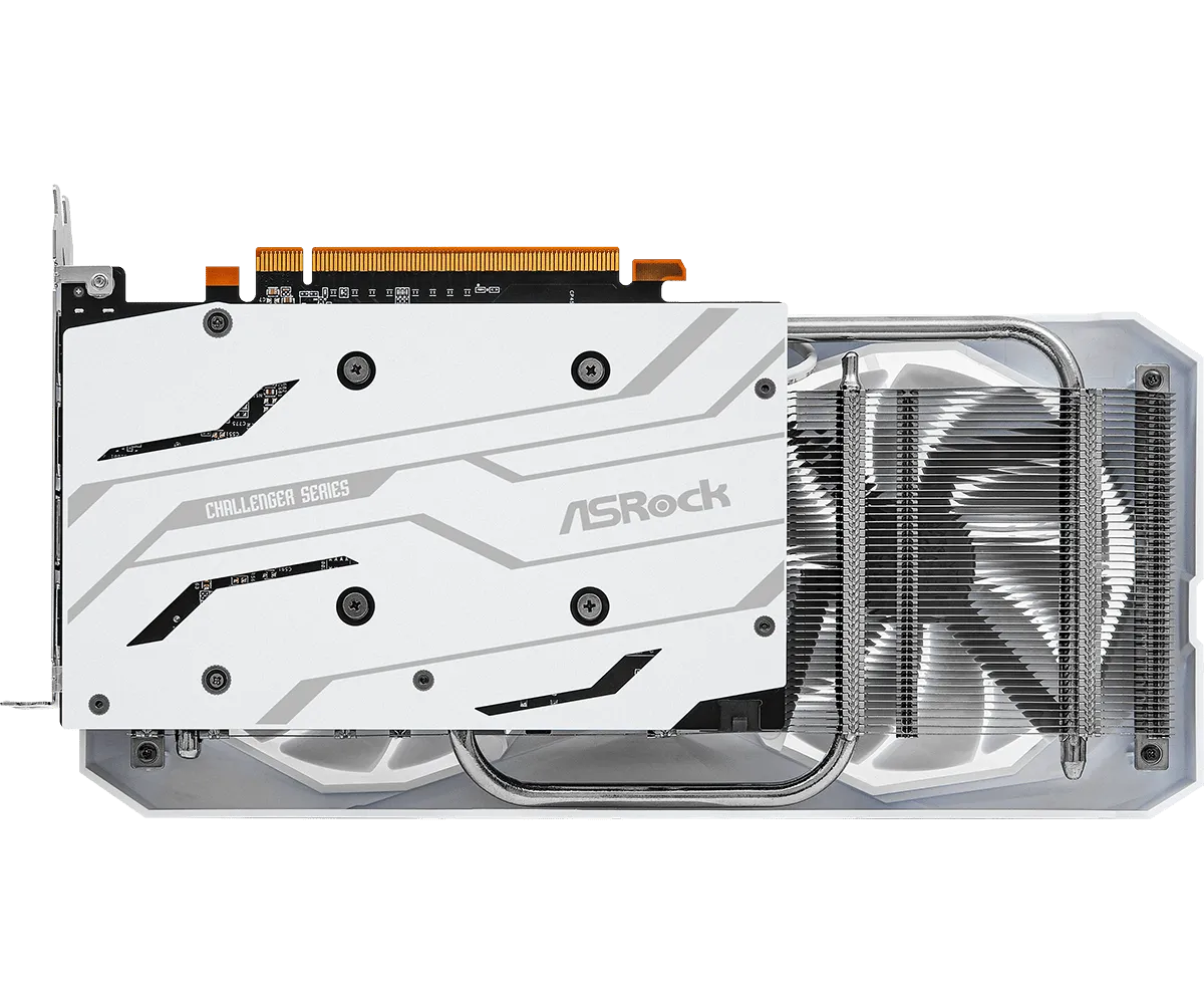 8GB ASRock RX 6600 Challenger White Graphics Card