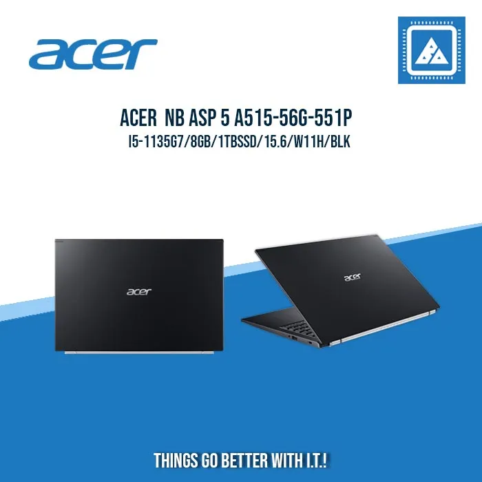 ACER ASPIRE 5 A515-56G-551P I5-1135G7/8GB/1TB NVME | BEST FOR STUDENTS AND FREELANCERS LAPTOP