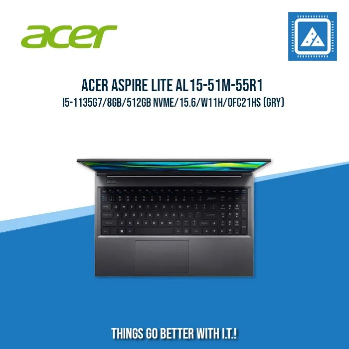 ACER ASPIRE LITE AL15-51M-55R1 I5-1135G7/8GB/512GB NVME | BEST FOR STUDENTS AND FREELANCERS LAPTOP