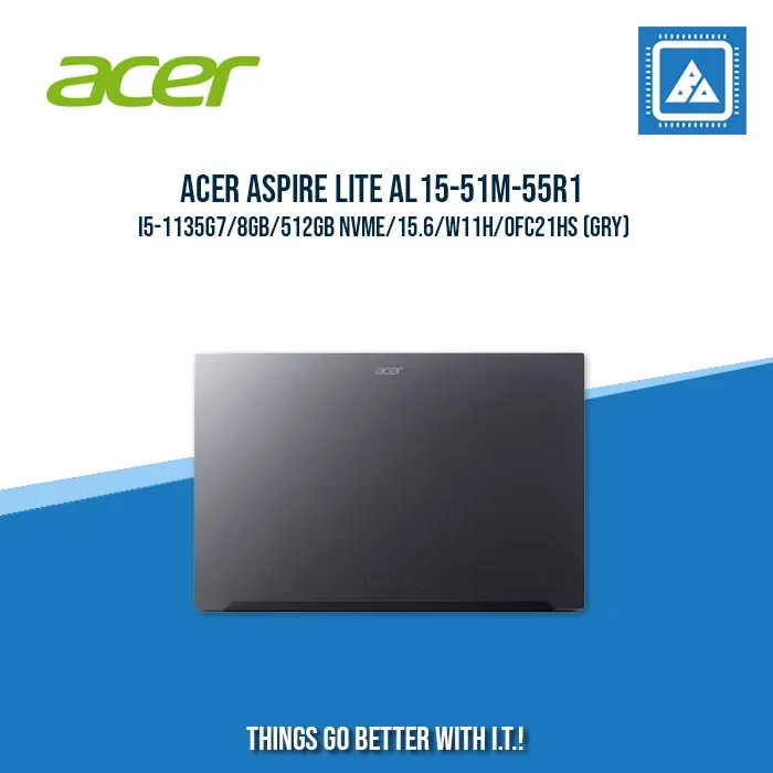 ACER ASPIRE LITE AL15-51M-55R1 I5-1135G7/8GB/512GB NVME | BEST FOR STUDENTS AND FREELANCERS LAPTOP