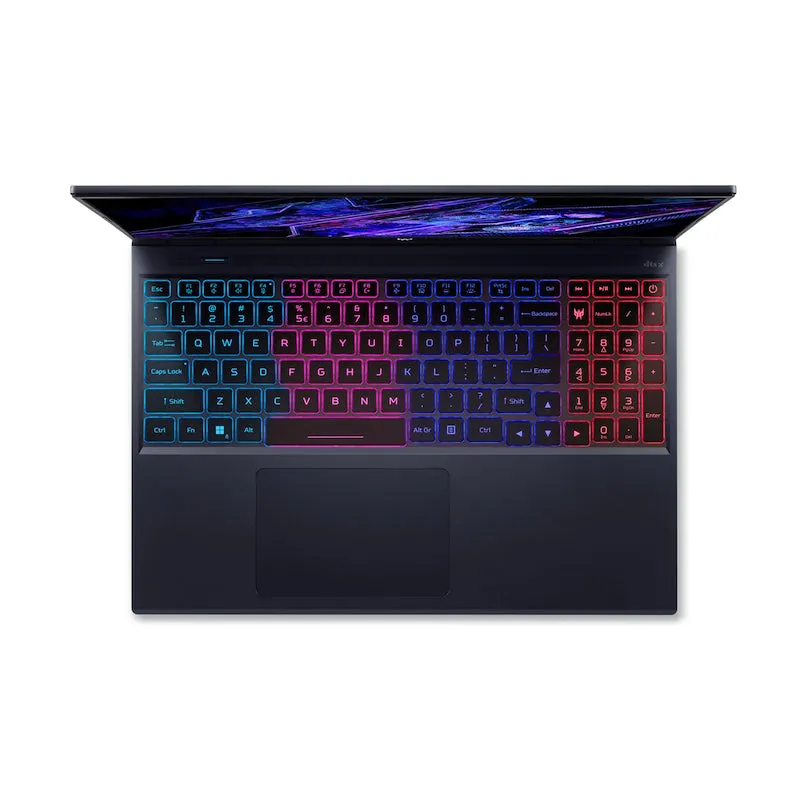 Acer Predator, Gaming Laptop, Intel Core i7-14650HX, NVIDIA GeForce RTX 4060, 16 GB RAM, 1 TB SSD, 16" Inch WQXGA Display, Win 11 Home, Black