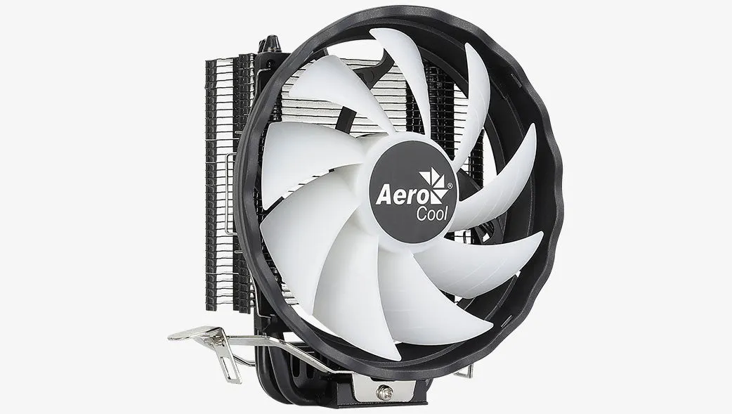 Aerocool Rave 3 ARGB Processor Air cooler 12 cm Black 1 pc(s)