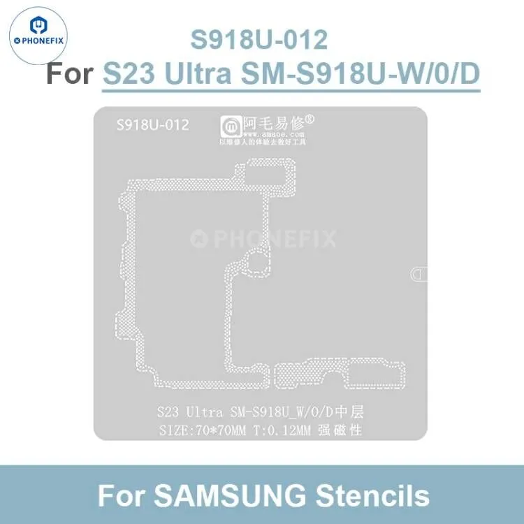 AMAOE Samsung Middle Layer Tin Planting Platform With BGA Stencil