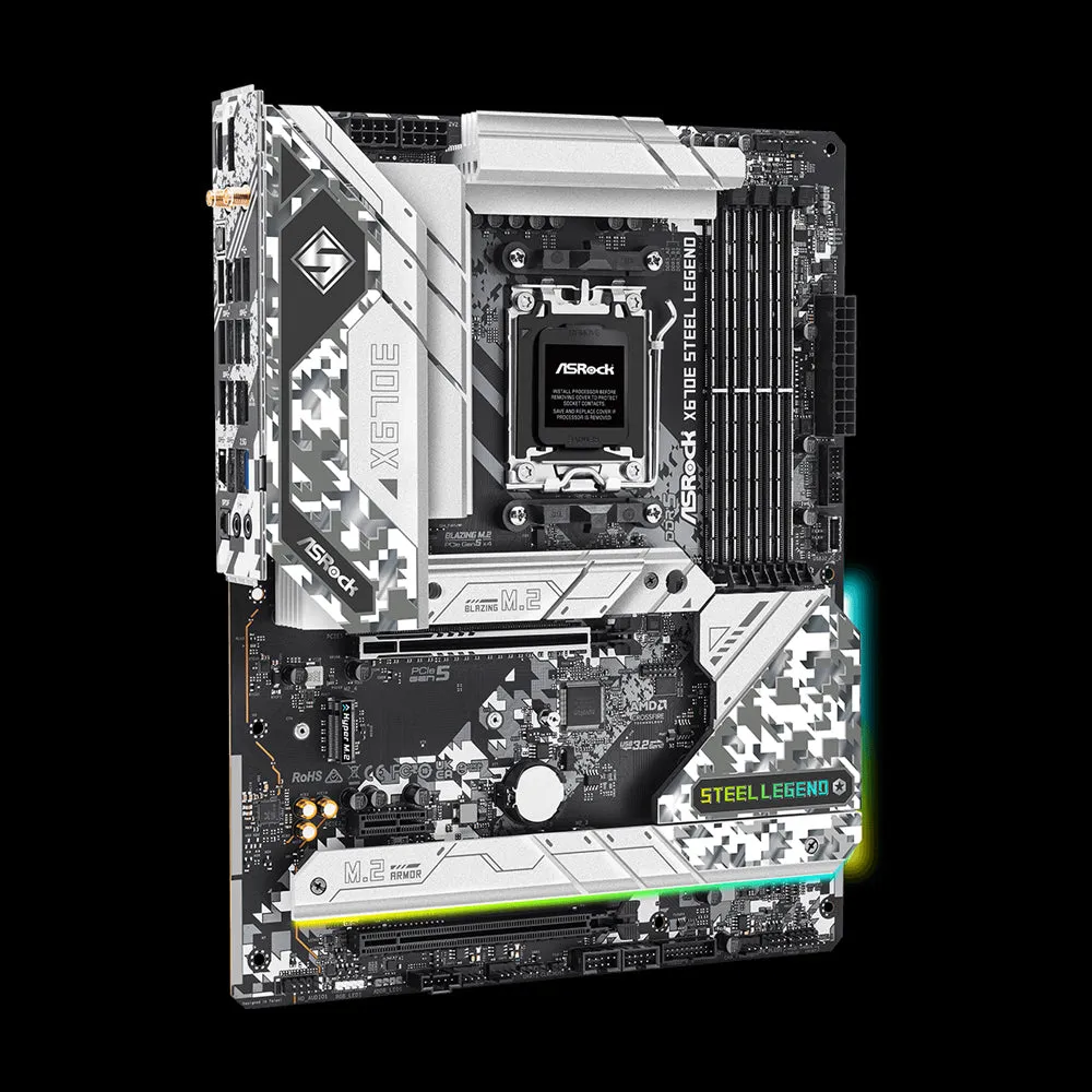 Asrock Motherboard X670E Steel Legend