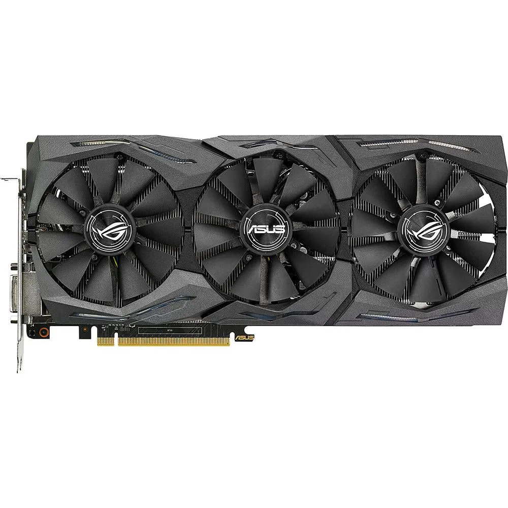 ASUS - AMD ROG STRIX RADEON RX 480 8GB OC DP 1.4 HDMI 2.0 AMD POLARIS