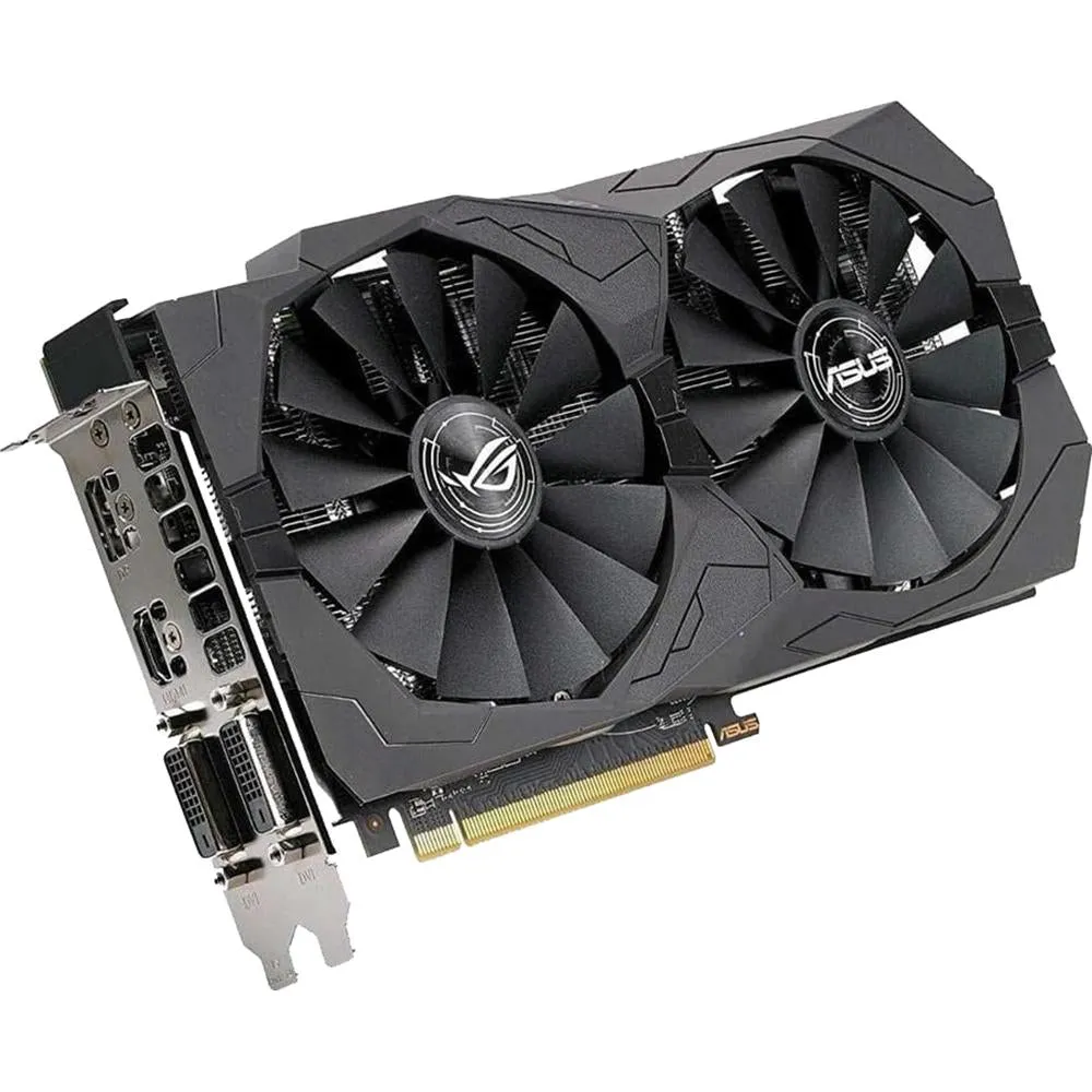 ASUS - AMD ROG STRIX RADEON RX 570 O4G OC EDITION GDDR5 DP HDMI DVI VR AMD