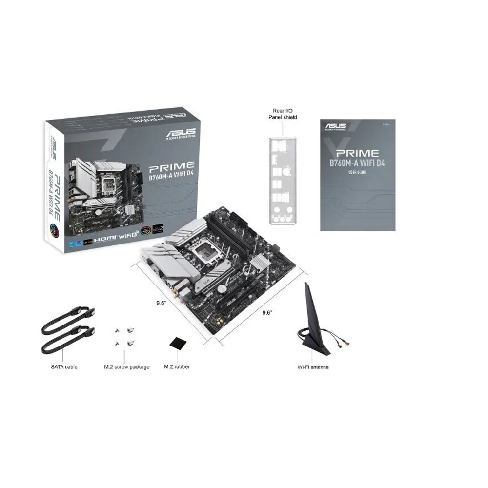 Asus Motherboard Prime B760M-A WiFi D4