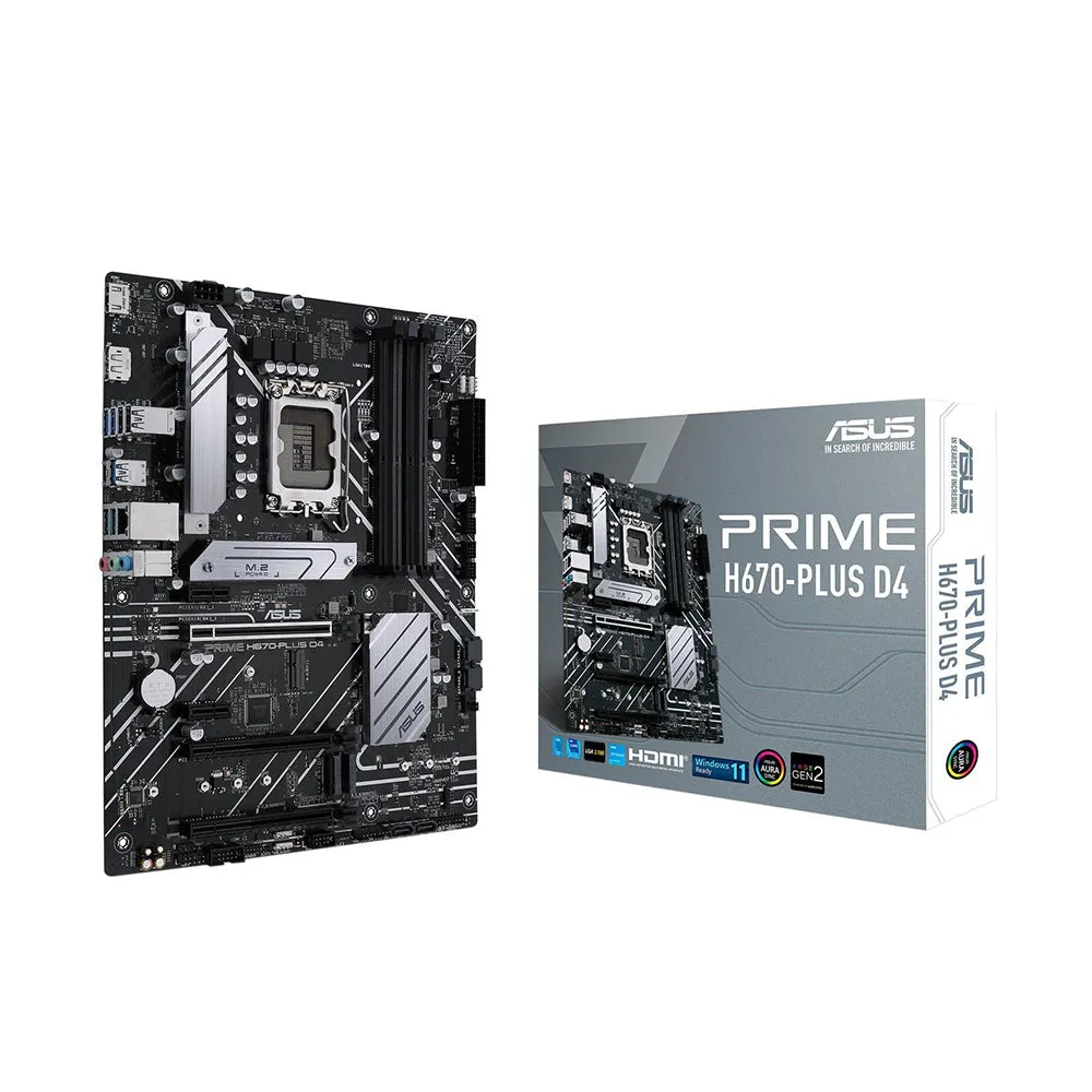 Asus Motherboard Prime H670-PLUS D4