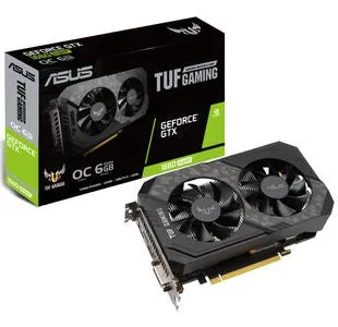 ASUS nVidia TUF-GTX1650-O4GD6-GAMING GTX 1650 OC Edition 4GB GDDR6, 1680 MHz Boost TUF-GTX1650-O4GD6-GAMING [PC]