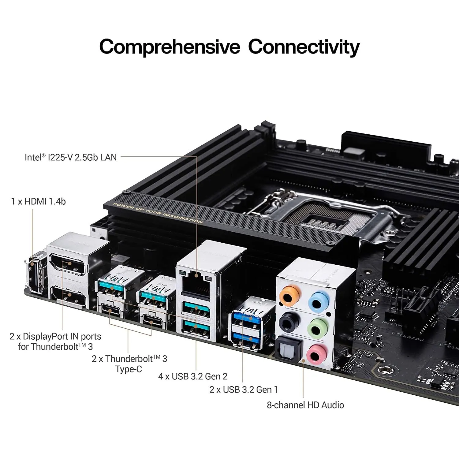 ASUS PROART Z490 CREATOR INTEL LGA1200 MOTHERBOARD