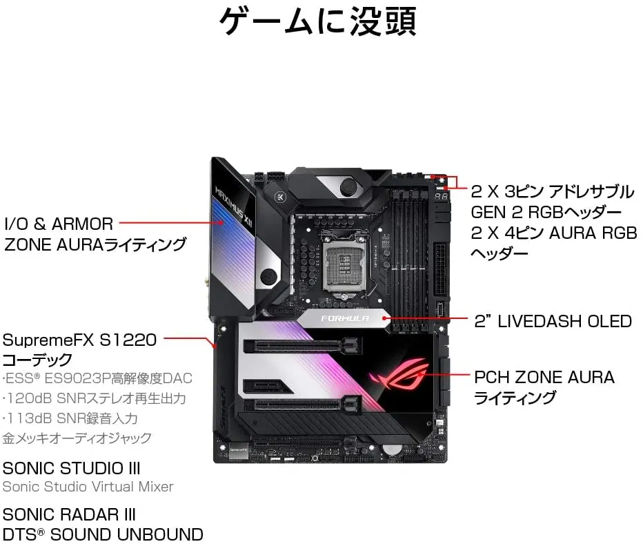 Asus ROG Maximus XII Formula Z490 Motherboard