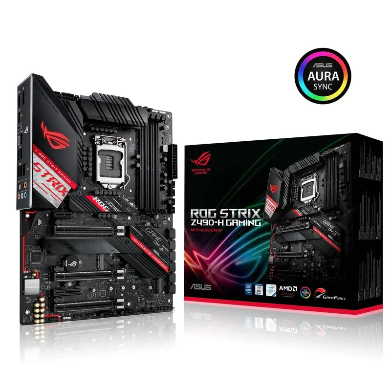 ASUS ROG STRIX Z490-H GAMING LGA1200 Motherboard