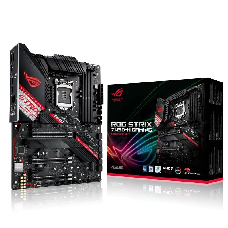 ASUS ROG STRIX Z490-H GAMING LGA1200 Motherboard