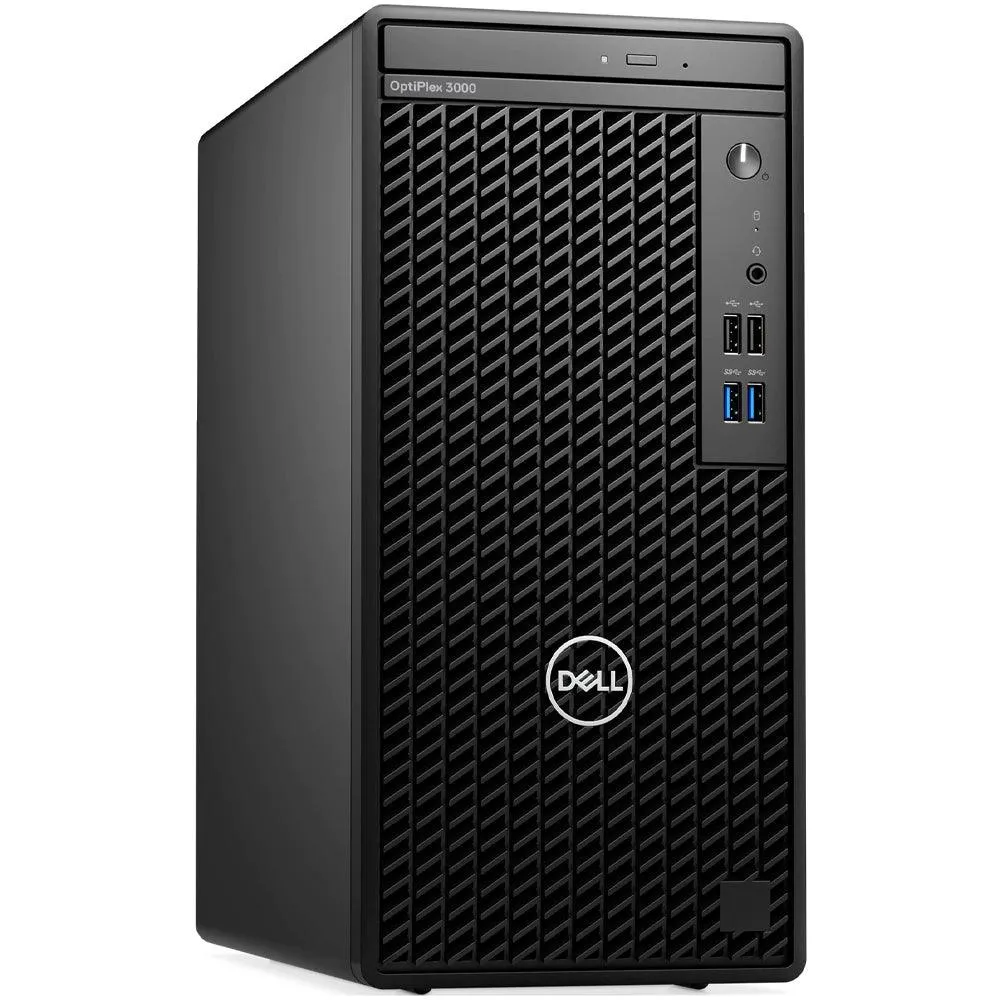 Dell OptiPlex 3000 MT Intel Core i3 12100 Processor/4GB RAM/256GB SSD/Intel Iris XE Graphics/Windows 11 Pro Black