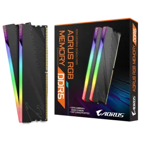 Gigabyte AORUS RGB 32GB (16x2) | DDR5 6000MHz CL40 RAM