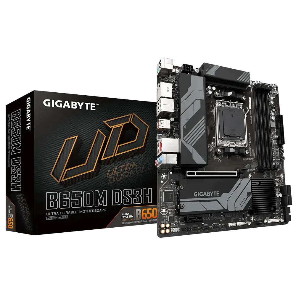 Gigabyte B650M DS3H mATX AM5 Motherboard