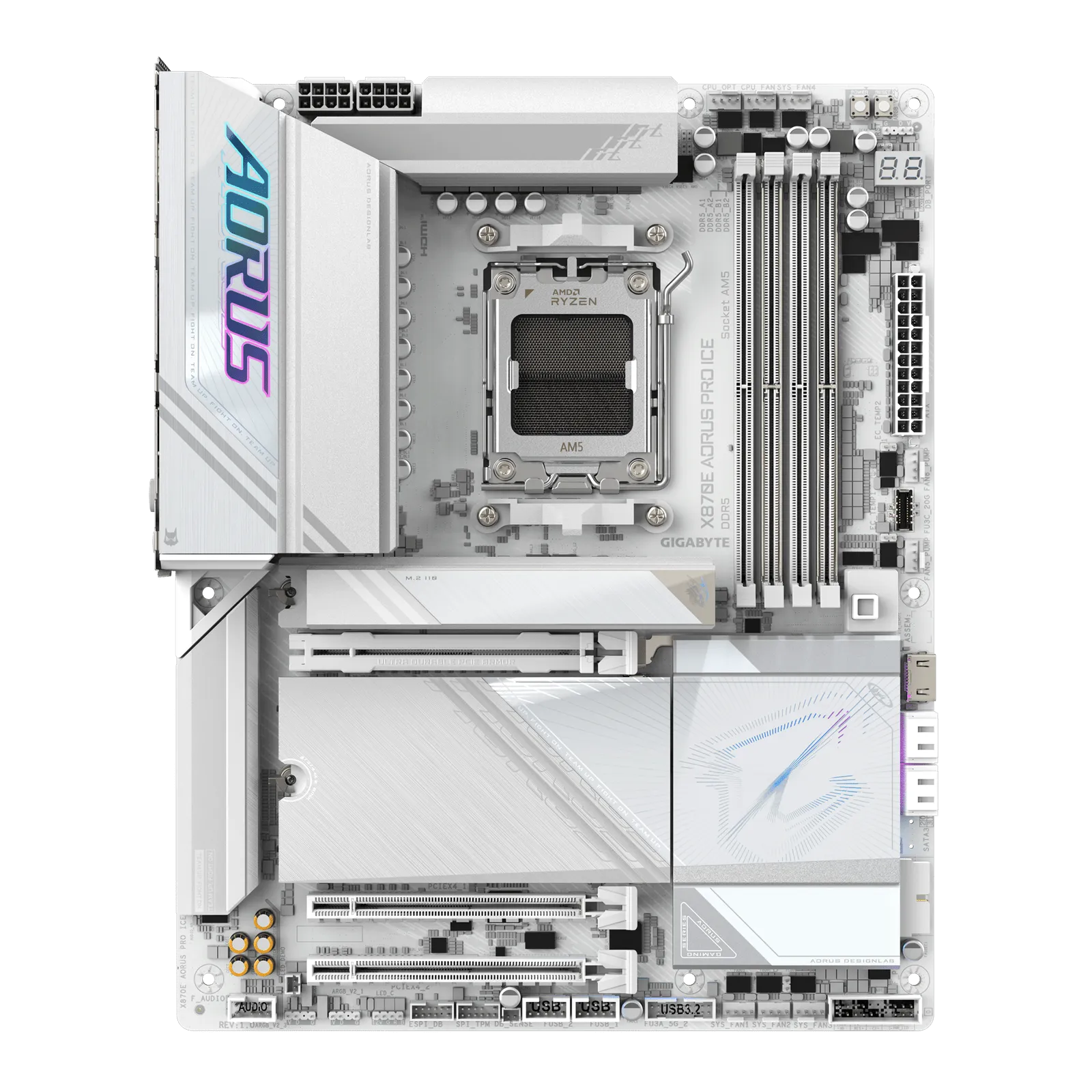 Gigabyte X870E Aorus Pro ICE ATX AM5 Motherboard