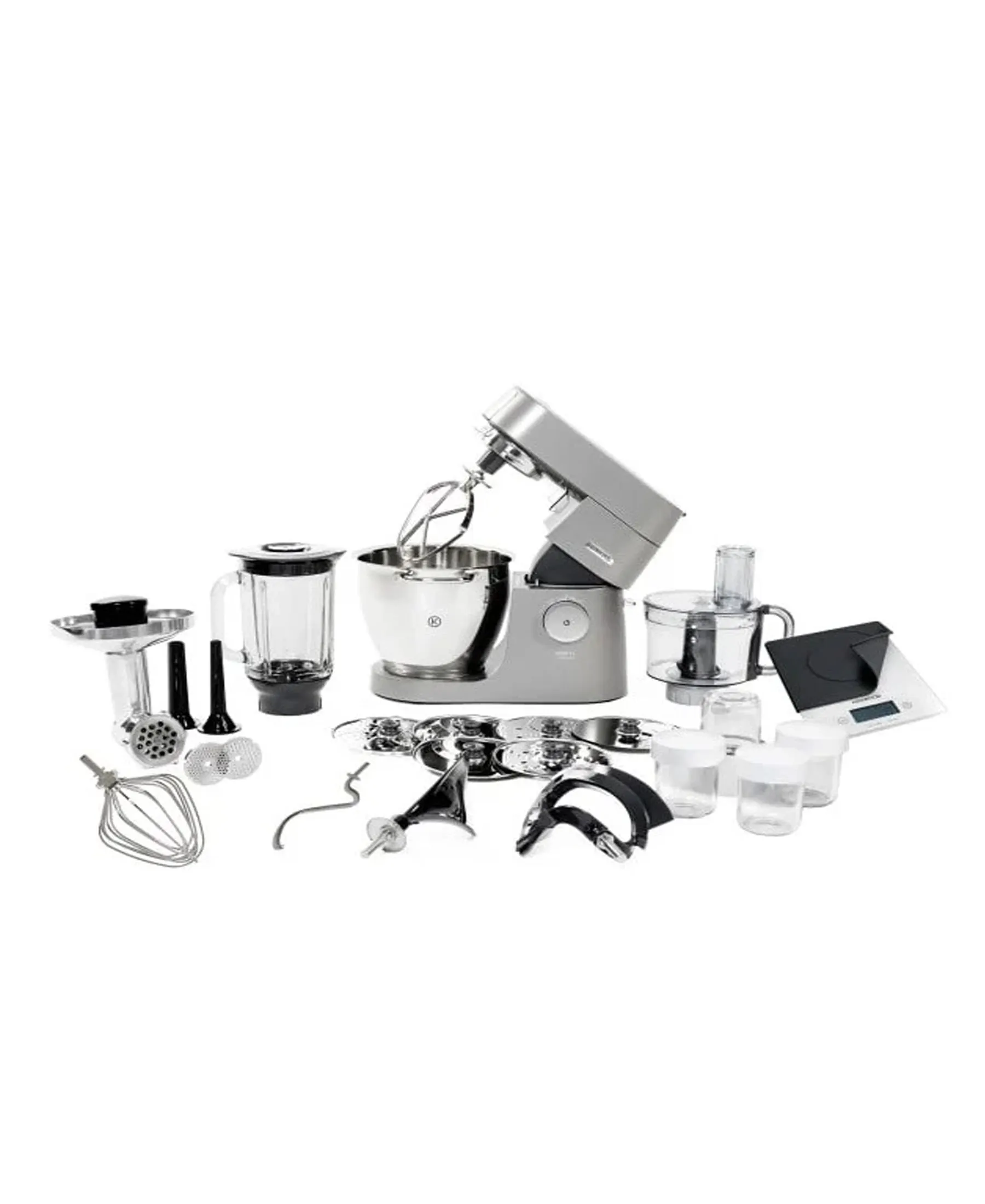 Kenwood Chef XL Titanium Mixer Mega Pack - Silver