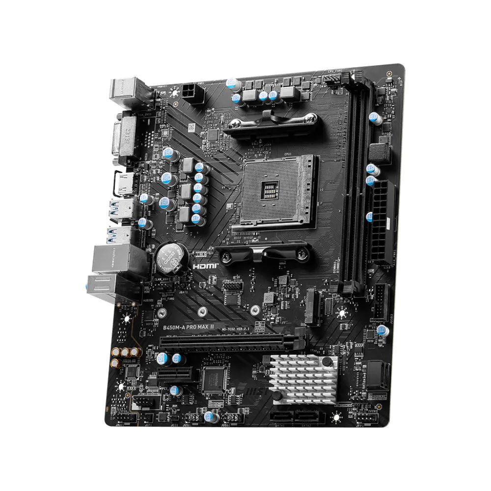 Motherboard MSI B450M-A PRO MAX II, DDR4