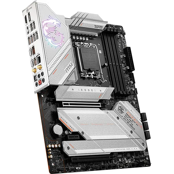 Motherboard MSI MPG Z790 Edge WiFi, DDR5, black, white