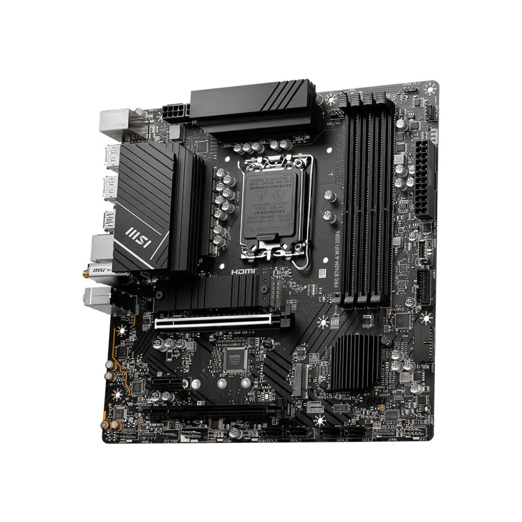 Motherboard MSI PRO B760M-A WIFI DDR4, LGA 1700