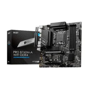 Motherboard MSI PRO B760M-A WIFI DDR4, LGA 1700