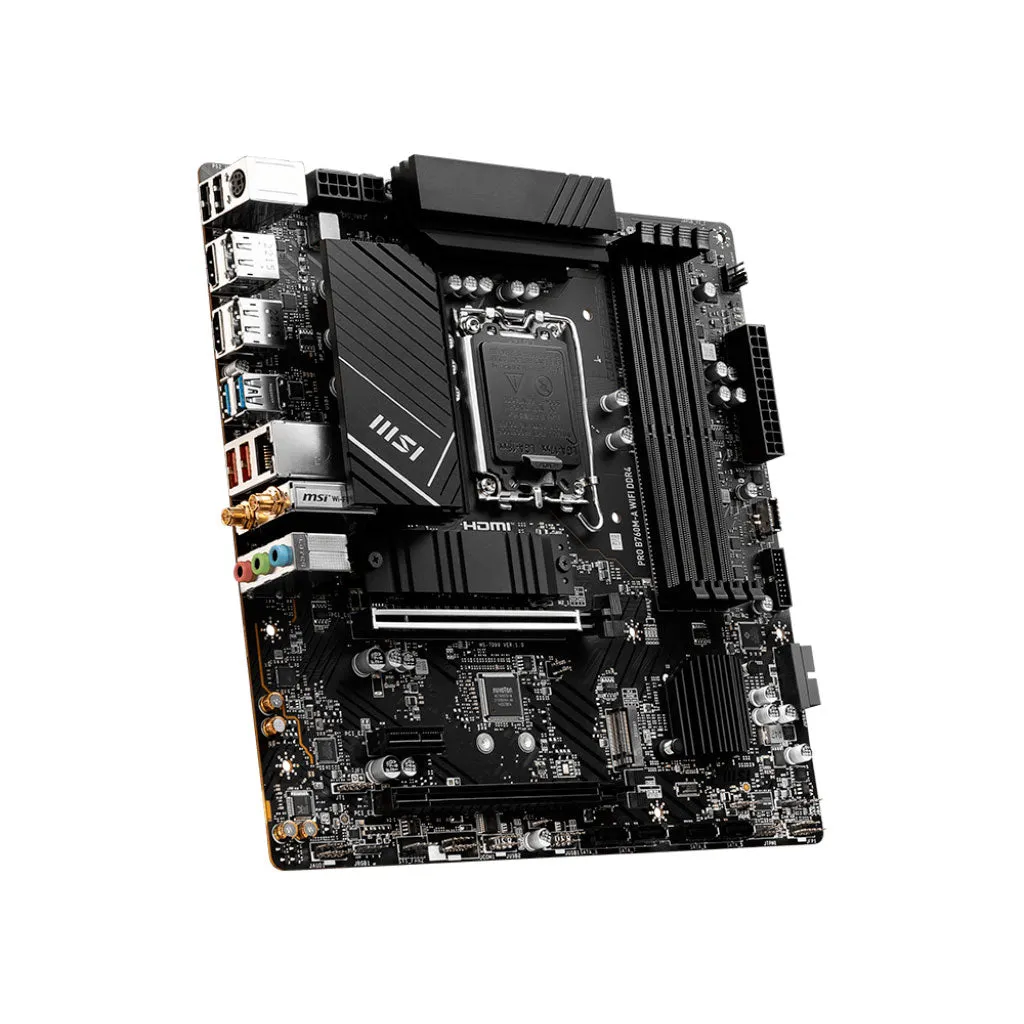 Motherboard MSI PRO B760M-A WIFI DDR4, LGA 1700