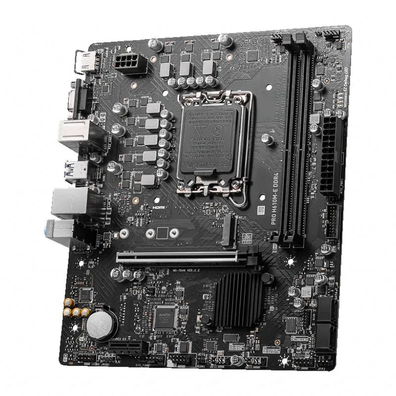 Msi H610M-E Pro Intel Lga1700 M-Atx Motherboard