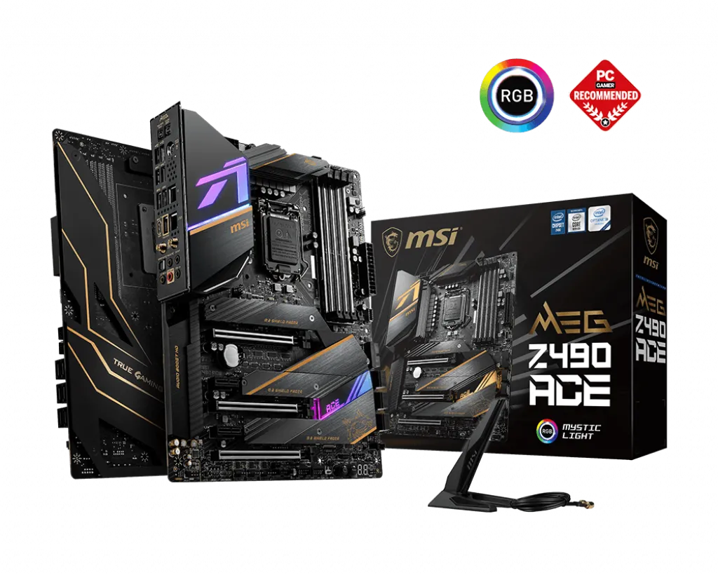 MSI MEG Z490 ACE INTEL LGA1200 MOTHERBOARD