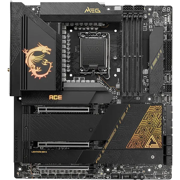 MSI MEG Z790 ACE motherboard, WIFI, DDR5, black