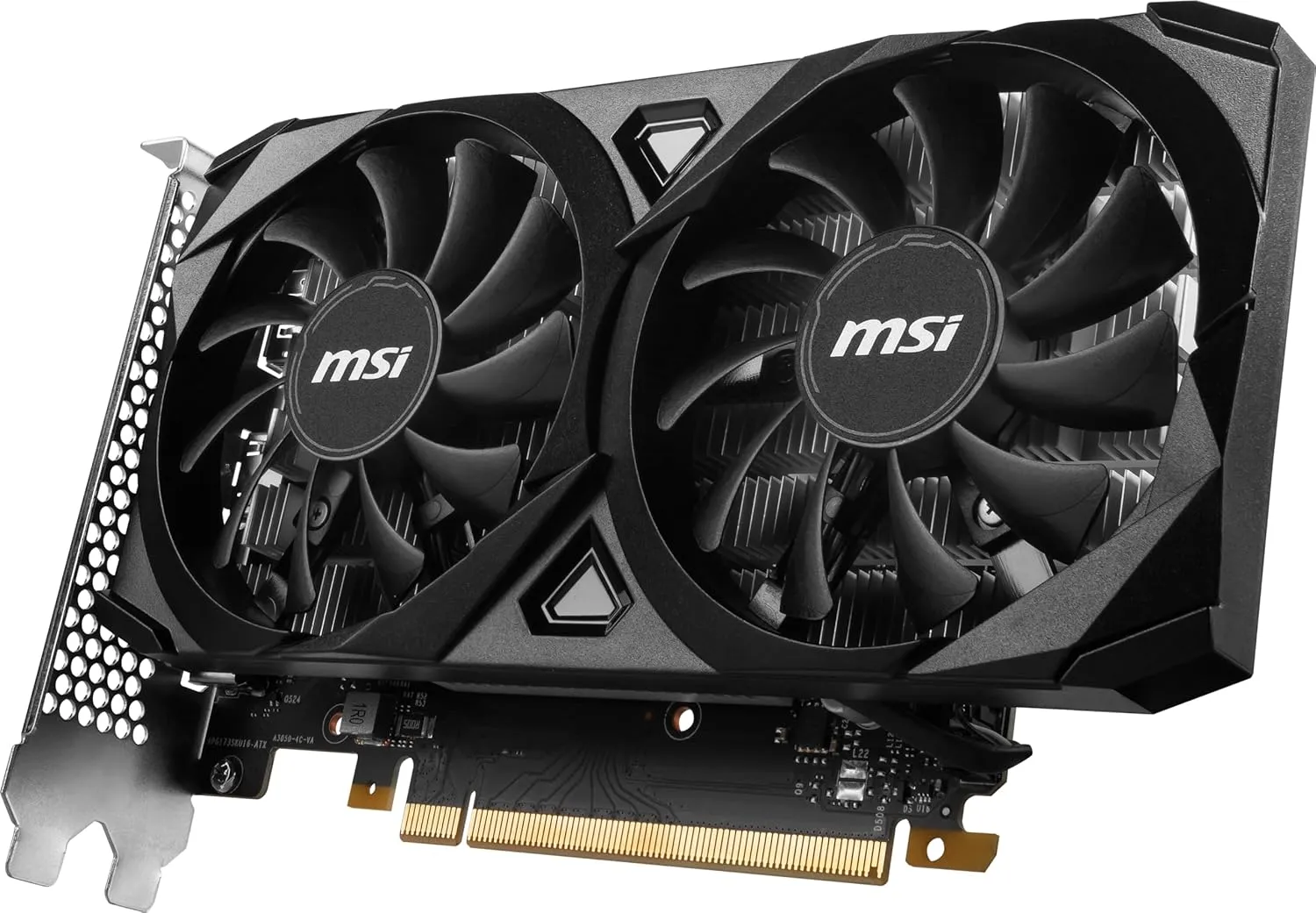 MSI NVidia RTX 3050 Gaming Graphics Card 6GB GDDR6, Ventus 2X OC Ampere, GPU