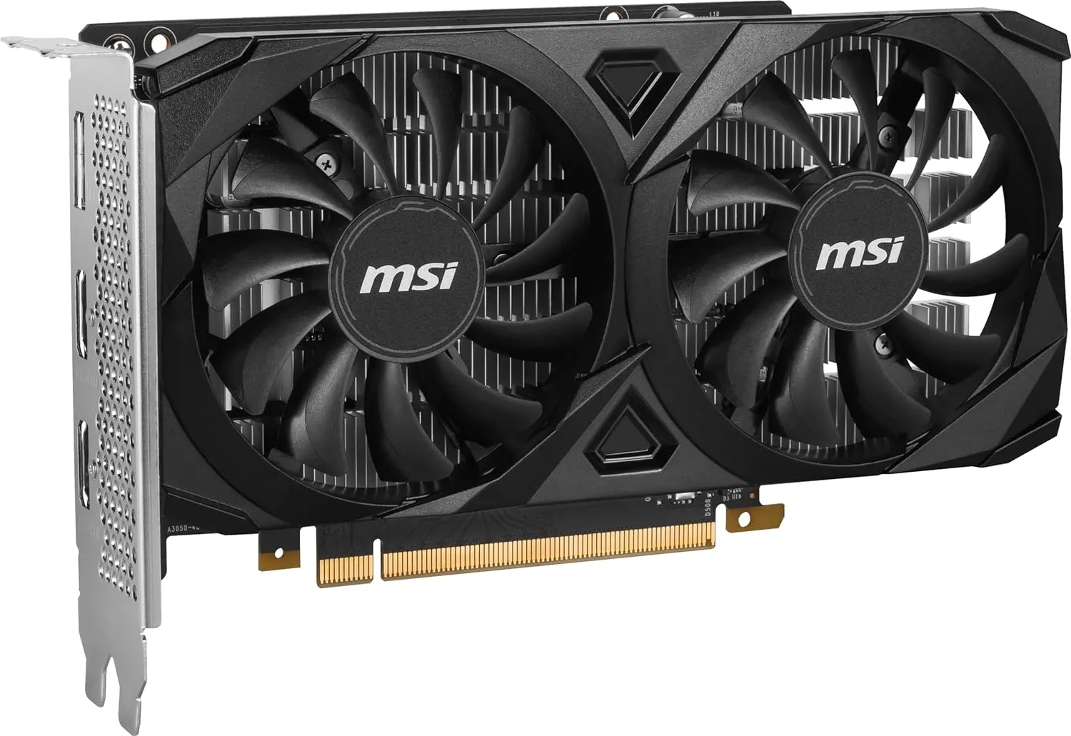 MSI NVidia RTX 3050 Gaming Graphics Card 6GB GDDR6, Ventus 2X OC Ampere, GPU