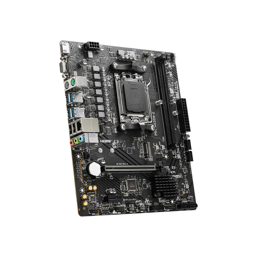 MSI PRO A620M-E DDR5 motherboard