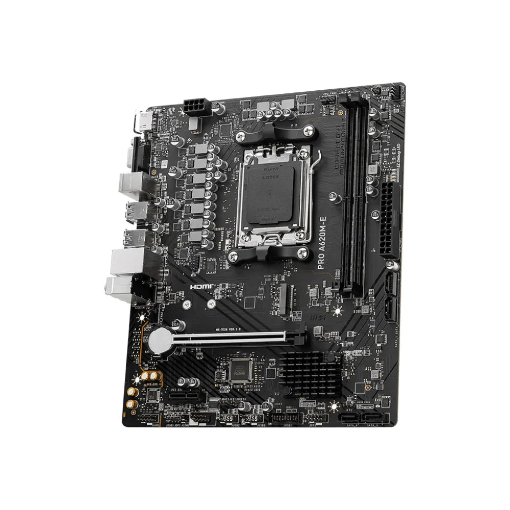 MSI PRO A620M-E DDR5 motherboard