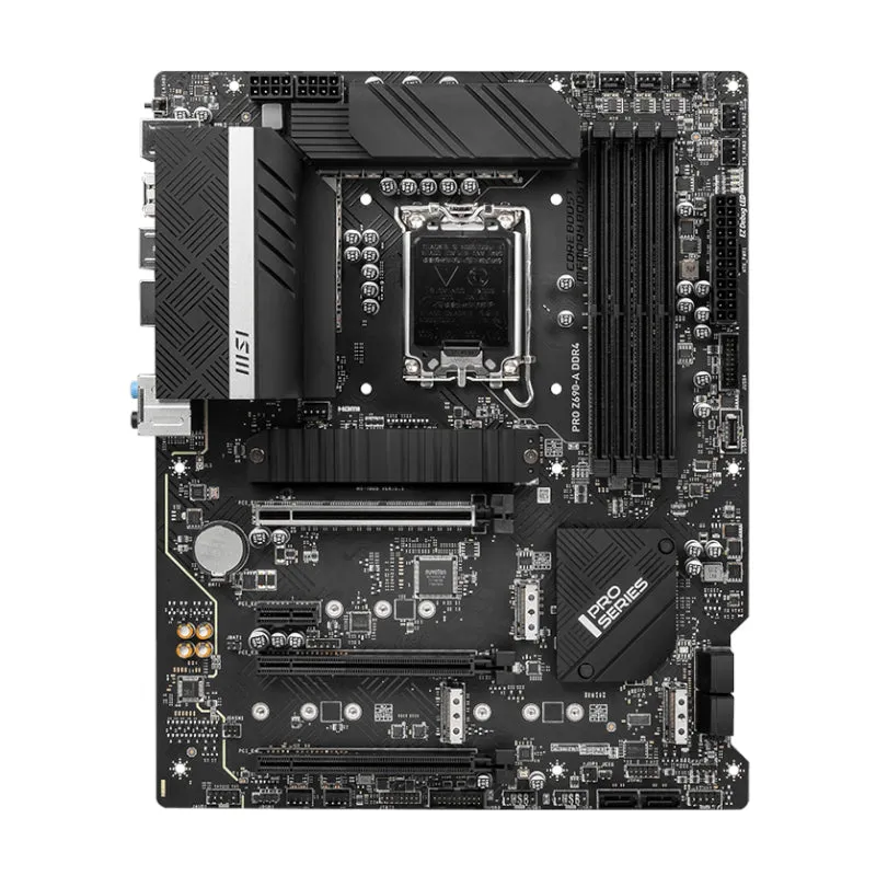 Msi Pro Z690-A-Ddr4 Lga1700 Atx Gaming Motherboard