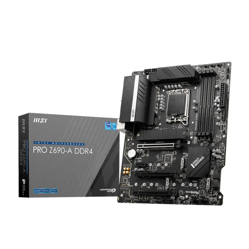 Msi Pro Z690-A-Ddr4 Lga1700 Atx Gaming Motherboard