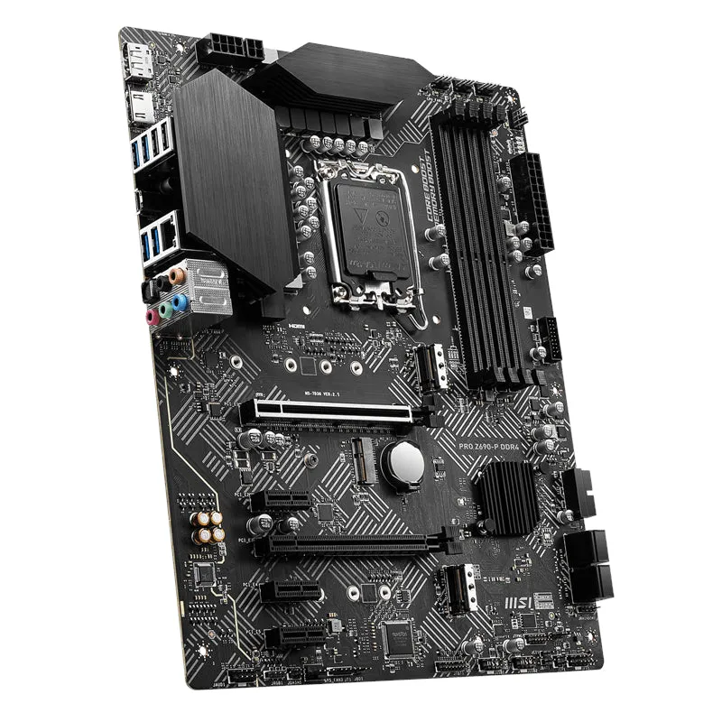 Msi Pro Z690-P-Ddr4 Lga1700 Atx Gaming Motherboard