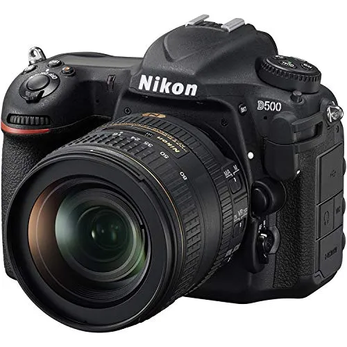 Nikon D500 DSLR Camera with 16-80mm Lens (International Model) with Extra Accessory Bundle