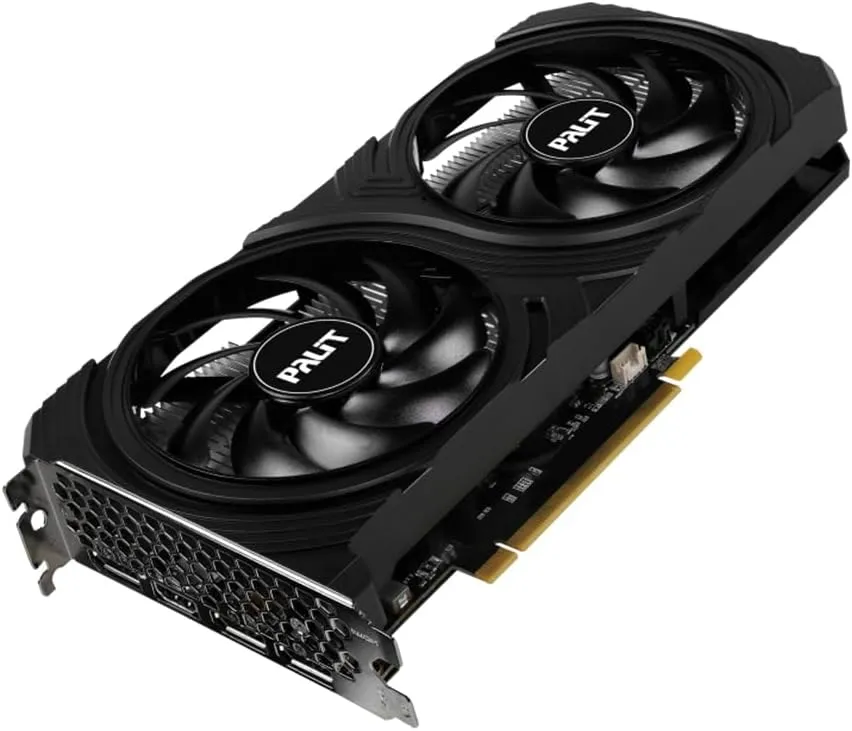 Palit RTX 4060 Infinity 2 Gaming Graphics Card, PCIe4, 8GB DDR6, HDMI, DP, 2460MHz Clock, 0dB Mode