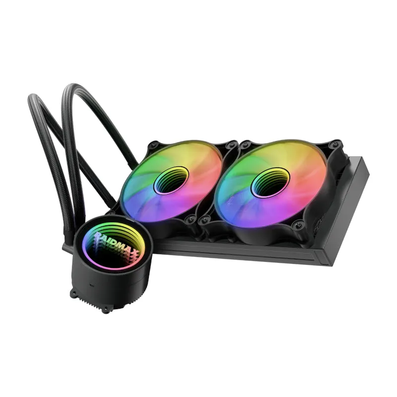 Raidmax Infinita 240Mm Argb Liquid Cpu Cooler - Black